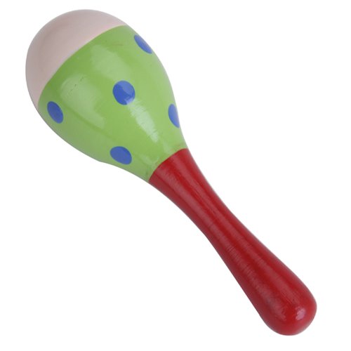 Un Maraca en bois Instrument de musique Jouet p...