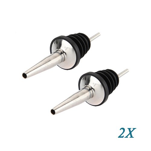 Pcs chrome conique freeflow bouteilles d'alcool...