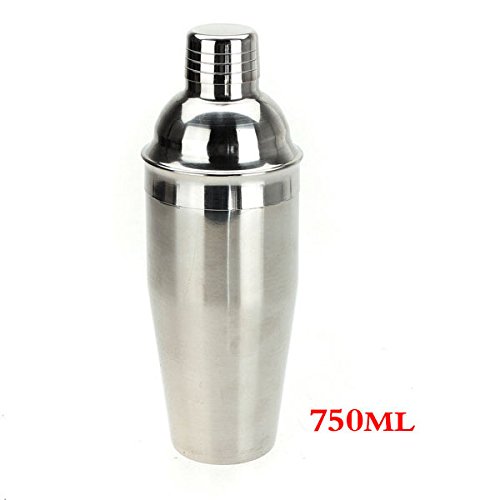 SODIAL(R) Cier inoxydable cocktail shaker barman boire mixer bar set kit - 750ml code EAN 4894462126080 