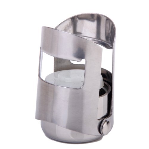 SODIAL (R)Acier inoxydable Champagne bouchon de...