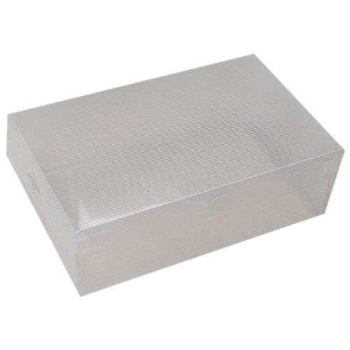 SODIAL(R) 6x boite a chaussures en plastique pliable - transparent code EAN 4894462247839 