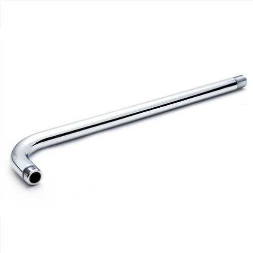 40cm courbe ronde chrome pomme de douche bras s...