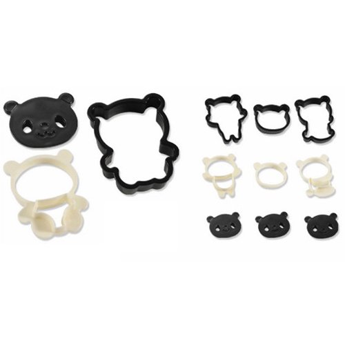 Unique panda dessin anime gateau biscuit coutea...