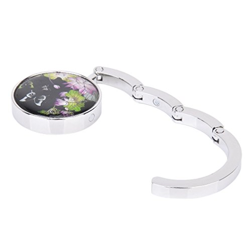 Porte-sac papillon lotus motif bourse pliante s...