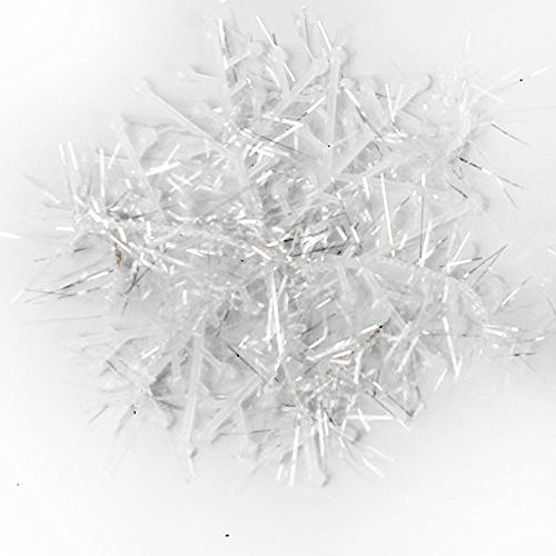 20 paquets avec 60 pieces de flocons de neige pour arbre de noel pendaison ornements 6cm blanc 4894462343432 SODIAL(R)
