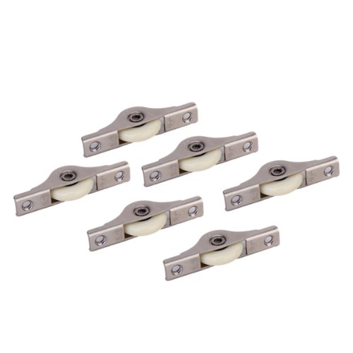 6pcs blanc portes fenetre simple nylon rouleau coulissante poulie roue 62mm longueur 4894462357927 SODIAL(R) 6pcs blanc portes fenetre simple nylon rouleau coulissante poulie roue 62mm longueur 4894462357927 SODIAL(R)