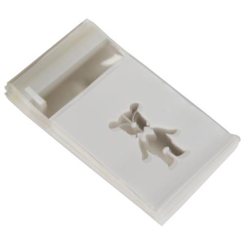 100pcs sachet pochette sac blanc ourson de bonb...