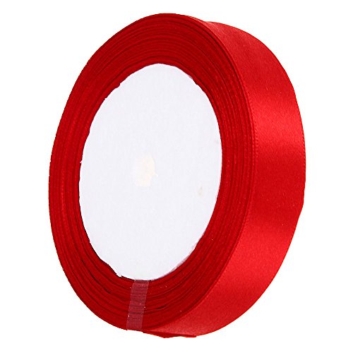 SODIAL(R) Rouleau ruban galon bolduc rouge diy deco scrapbooking mariage couture 19mm code EAN 4894462408957 