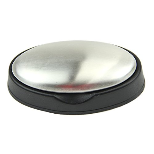 SODIAL(R) TOOGOO(R) Savon en acier inoxydable de cuisine Bar elimination des odeurs Odeur code EAN 4894462681121 