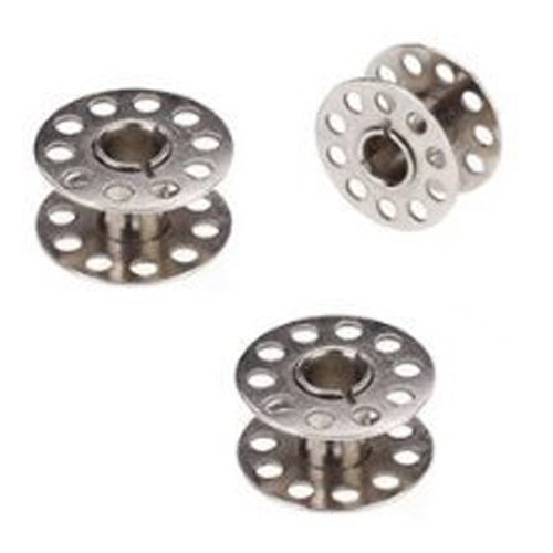 50pcs canettes bobines metalliques pour machine a coudre domestique 4894462801253 SODIAL(R)