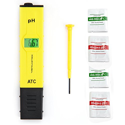 Testeur ph haute précision ph-mètre avec atc (0...