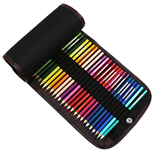 Pouch de crayon titulaire 48 crayon de couleur ...