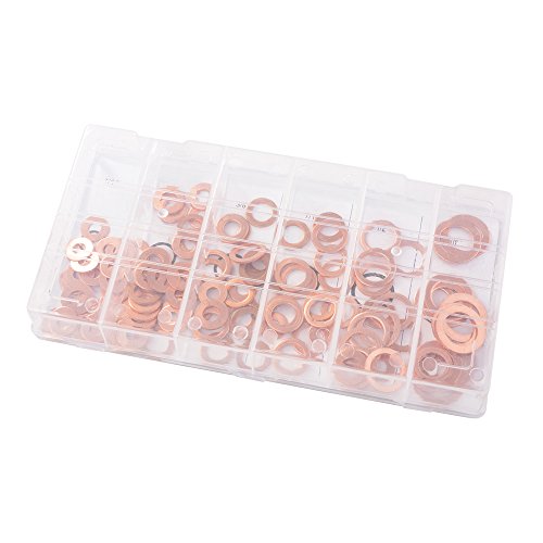 110 pcs assortiment de rondelles métriques en c...