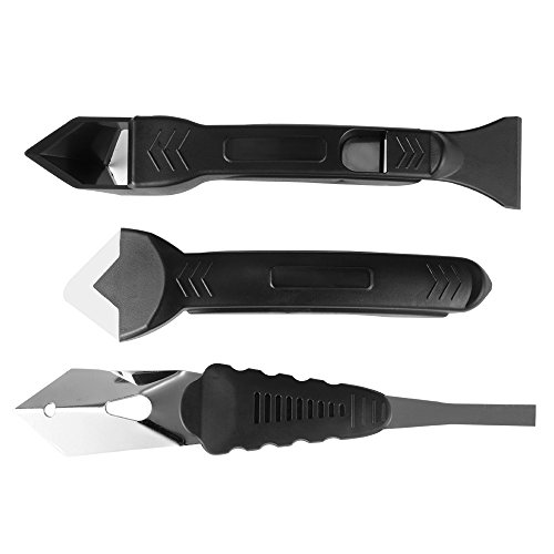 3pcs racloir de verre/tuile/mur/lame propre pel...