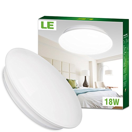 LE Plafonnier LED 18W Ø36cm, Lampe de Plafond, ...