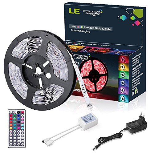 LE Bande Lumineuse LED de 5M, 5050 RVB SMD 150 ...