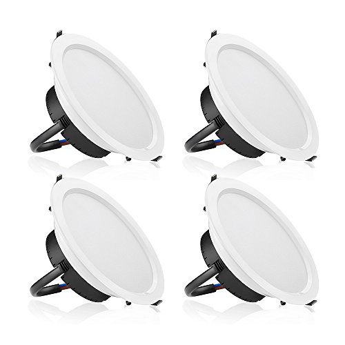 LE Lot de 4, Ø160mm Plafonnier LED 18W, Lampe S...