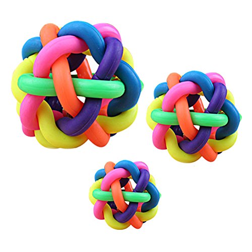 Kaigeli Coloré jouet balle de caoutchouc animal balle jouet taille L 4894530748244 (4894530748244)