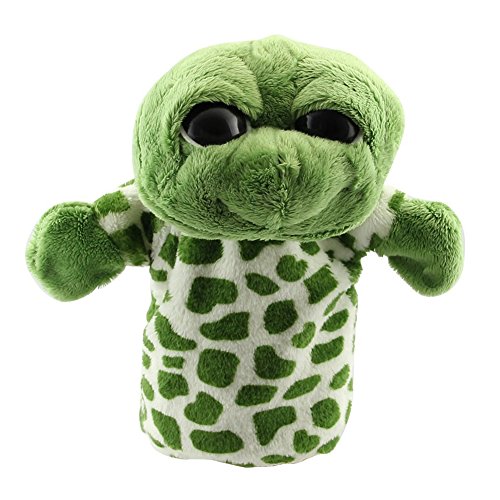 Belle Marionnette a main - TOOGOO(R) Mignon Peluche Velours Marionnette a main des animaux Chic Design pour Enfants jouet (Tortue de grands yeux) Verte 4894560197043 TOOGOO(R) Belle Marionnette a main - TOOGOO(R) Mignon Peluche Velours Marionnette a main des animaux Chic Design pour Enfants jouet (Tortue de grands yeux) Verte 4894560197043 TOOGOO(R)