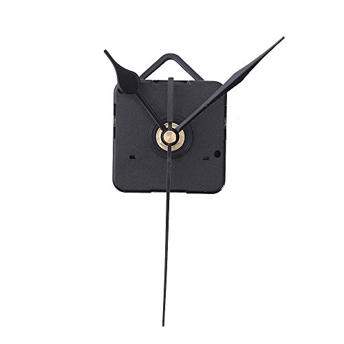 SODIAL(R) Mouvement d'horloge - SODIAL(R)noir DIY Mouvement d'horloge Quartz Mouvement silencieux Mecanisme Outil de reparation code EAN 4894560219363 