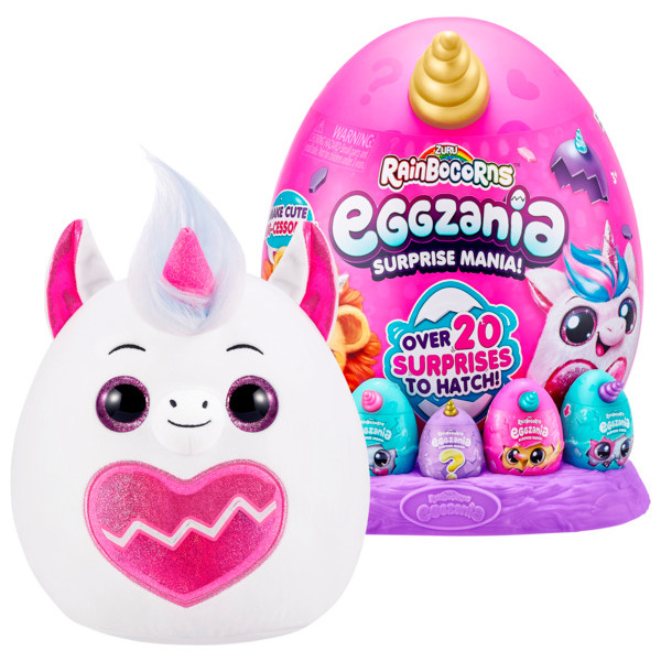 Peluche œuf surprise Eggzania 
