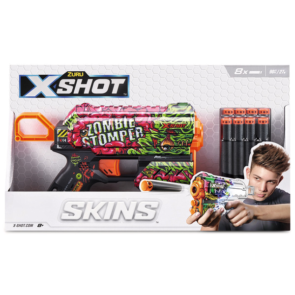PISTOLET À FLÉCHETTES X SHOT SKINS FLUX  XSHOT