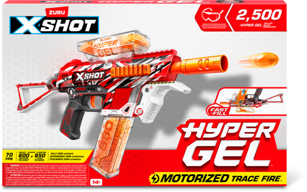 XSHOT Blaster X-Shot Hyper Gel motorisé 
 code EAN 4894680037717 