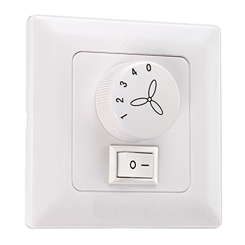 Lighting 7880140 interrupteur mural pour ventil...