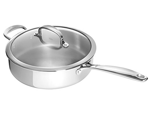 Oxo Good Grips Sauteuse et couvercle en acier i...