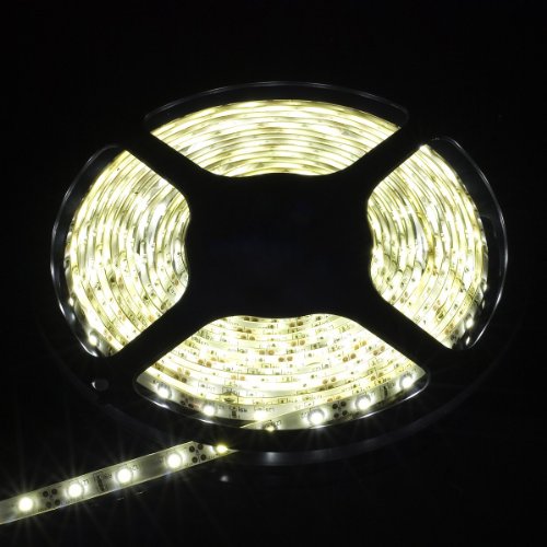 5M Ruban LED 5 mètres 300 LED 3528 SMD blanc fr...