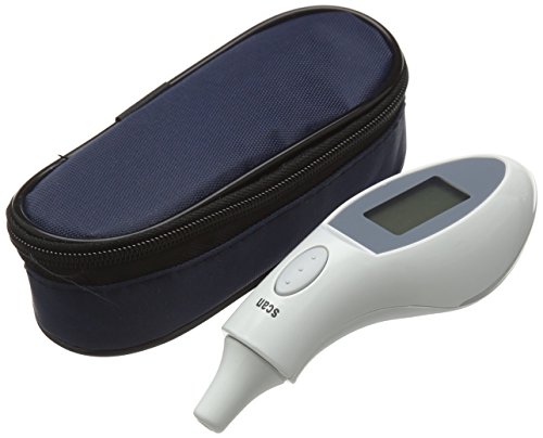 QUMOX Thermomètre d'oreille Digital LCD IR Infr...