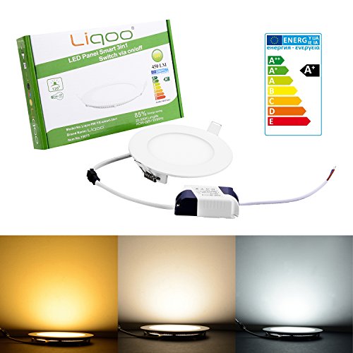 Ultraslim lampe panneau led smart 6w rond 3 in ...