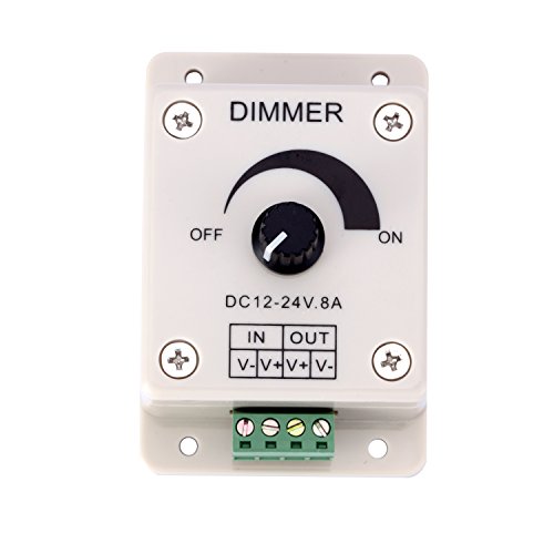 Mini dimmer contrôleur led variateur luminosité...