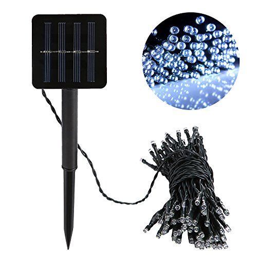 22m guirlande solaire lumineuse à 200 led etanc...