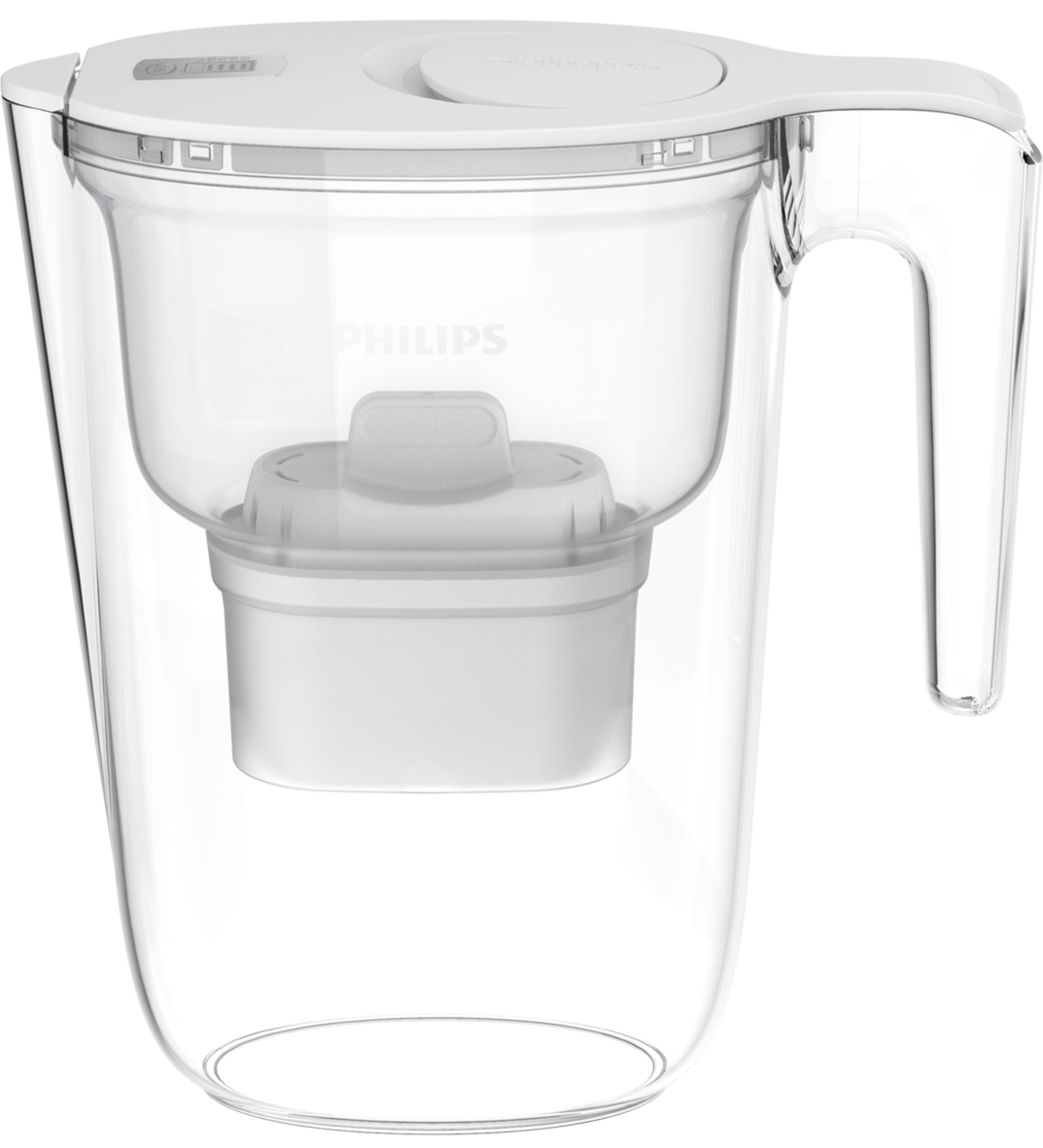 CARAFE FILTRANTE 2,6 L + 1 CARTOUCHE INTÉGRÉE