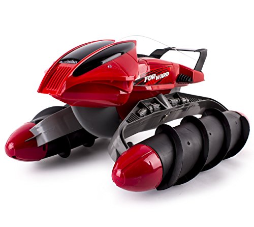 deAO (RCBR) deAO RADIOCOMMANDE CHAR - TANK AMPHIBIE - VOITURE AQUATIQUE code EAN 4895254505755 