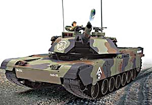 ABRAMS M1A1 RTR 1/16 Camo Hiver