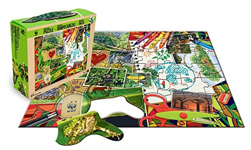 - 991 - puzzle - puzzle de sol de madagascar 4897012757475 WWF