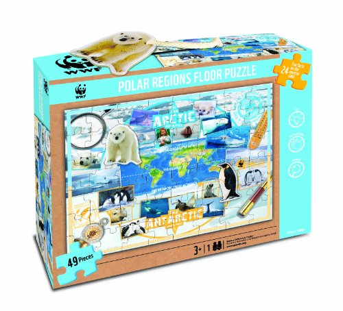 Wwf - 997 - Puzzle De Sol - Des Animaux Polaires