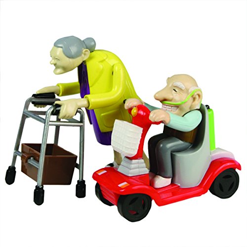 Racing granny et grandad, gadget insolite et fun