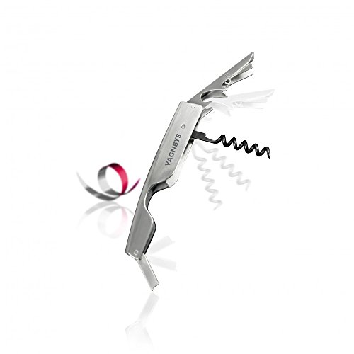 Vagnbys Couteau sommelier "waiter tool" tire-bouchon de qualité pour les amateurs de vin serveur couteau en acier inoxydable 4897032181335 (4897032181335)