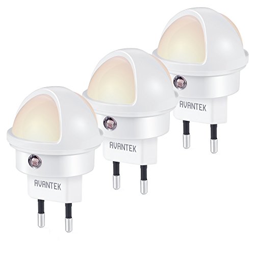 Lot de 3 veilleuse eclairage de nuit lampe led ...