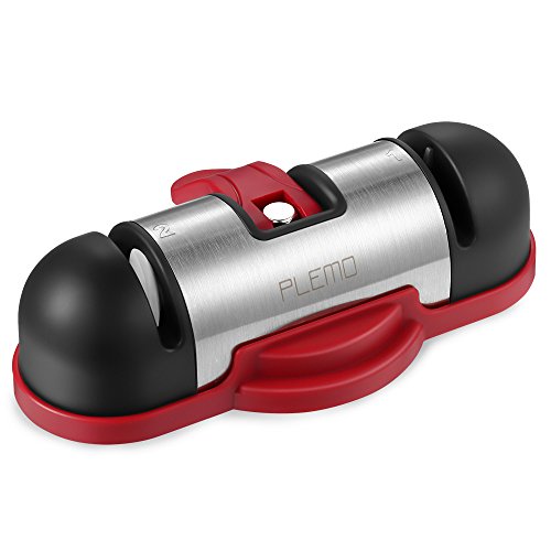 Aiguiseur manuel, aiguiseur de couteaux avec ve...