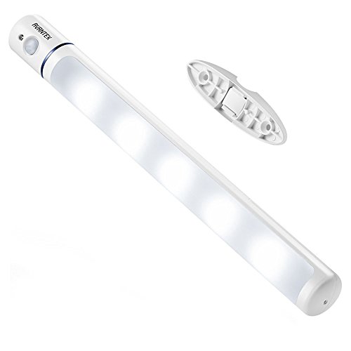 Réglette applique de 5 leds pir détecteur de mo...