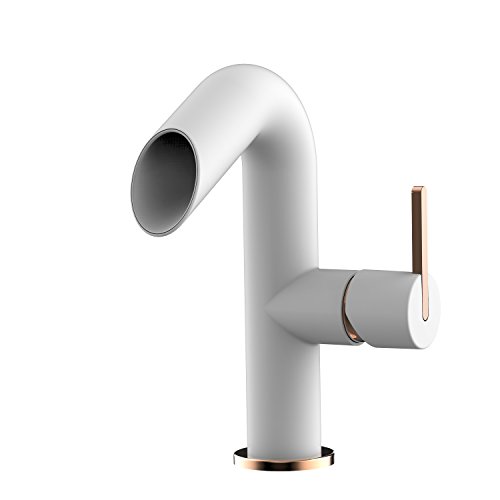 Awa Faucet AWA - Inky - Blanc - Robinet mitigeur lavabo bec cascade code EAN 4897062871336 