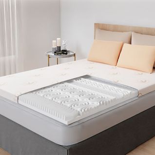 PURSENS Surmatelas 140×190 cm  À Memoire De For...