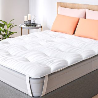 CASABEL Surmatelas 140x190 Réversible Hiver Été...
