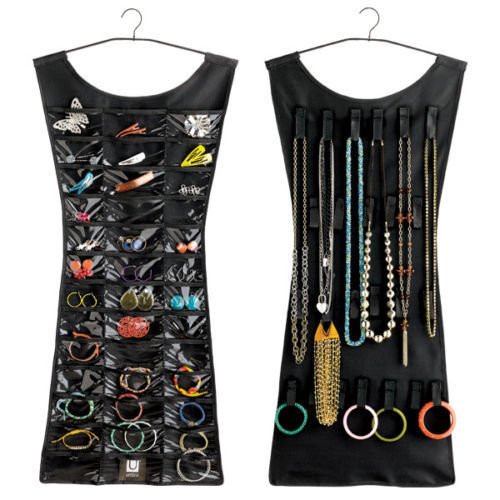 ROBE COFFRET À BIJOUX NOIR, RANGE BIJOUX (36 po...