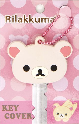 San-X Copri chiave rosa orsetto Rilakkuma 4900151635280 (4900151635280)