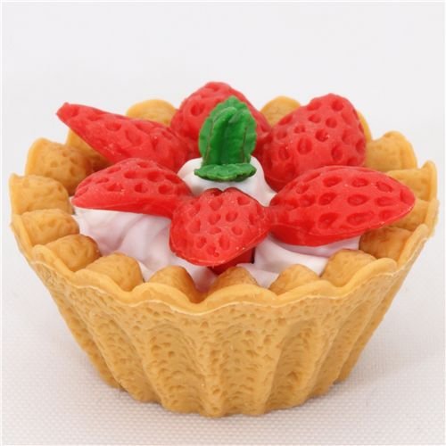 Gomme japonaise Iwako en forme de tarte aux fra...